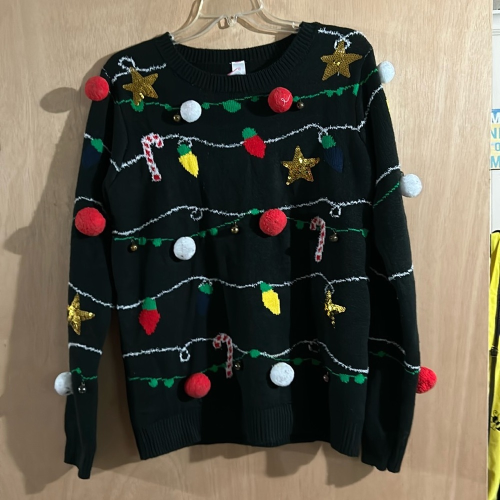 No Boundaries Women’s Ugly Christmas Sweater